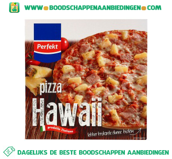 Pizza hawaii aanbieding