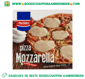 Pizza mozzarella aanbieding