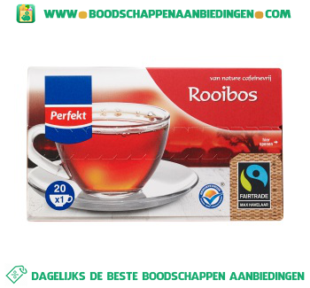 Rooibosthee aanbieding