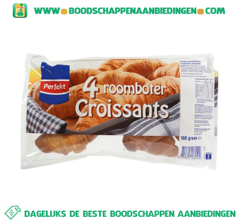 Roomboter croissants aanbieding