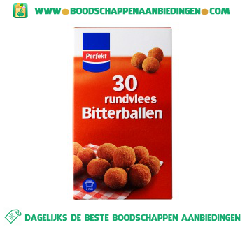 Perfekt Rundvlees bitterballen aanbieding