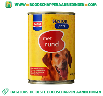 Perfekt Senior paté met rund aanbieding