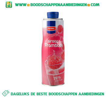 Siroop framboos aanbieding