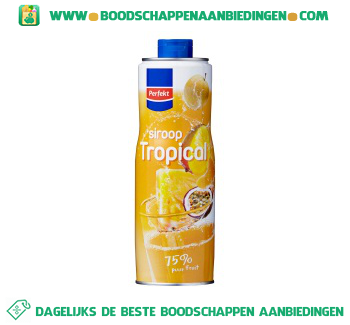 Siroop tropical aanbieding