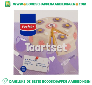 Perfekt Taartset aanbieding