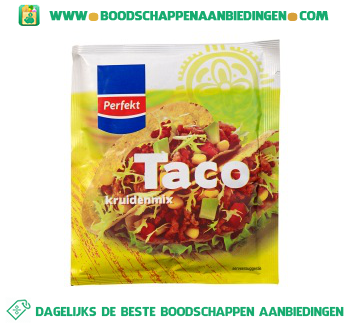 Taco kruidenmix aanbieding