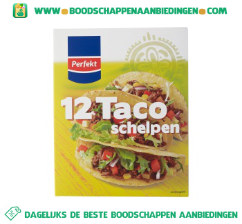 Perfekt Taco schelpen aanbieding