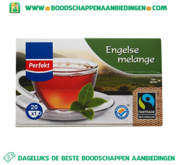 Thee Engelse melange 20x2 aanbieding