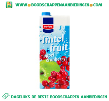 Perfekt Tintelfruit appel & cranberry aanbieding