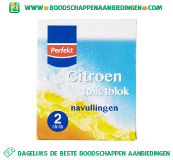 Perfekt Toiletblok citroen navul aanbieding