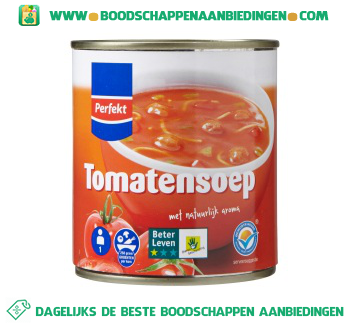 Tomatensoep aanbieding