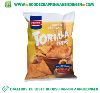 Tortilla chips nacho cheese aanbieding