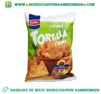 Tortilla chips naturel aanbieding