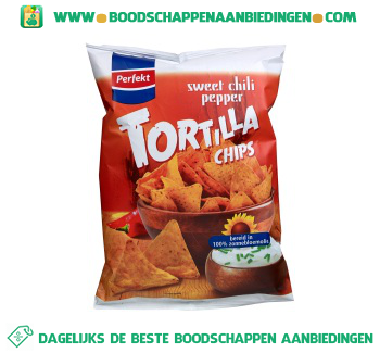 Tortilla chips sweet chilli pepper aanbieding