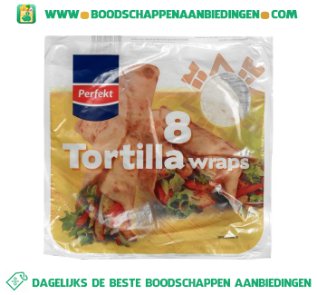 Perfekt Tortilla wraps aanbieding