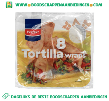 Tortilla wraps aanbieding