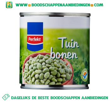 Tuinbonen aanbieding