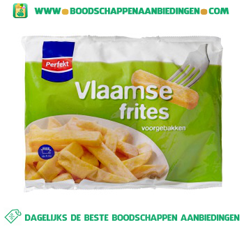 Vlaamse frites aanbieding