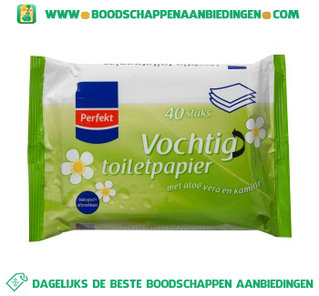 Perfekt Vochtig toiletlpapier navul aanbieding