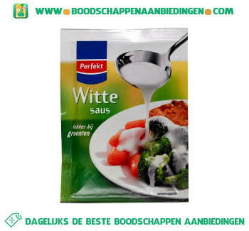 Witte saus aanbieding