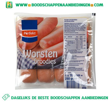 Perfekt Worstenbroodjes aanbieding