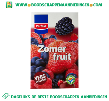 Perfekt Zomerfruit aanbieding