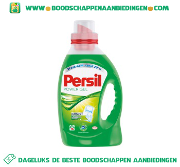 Persil Wasmiddel power gel vloeibaar aanbieding