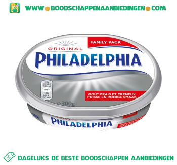 Philadelphia Naturel aanbieding