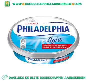 Philadelphia Naturel light aanbieding