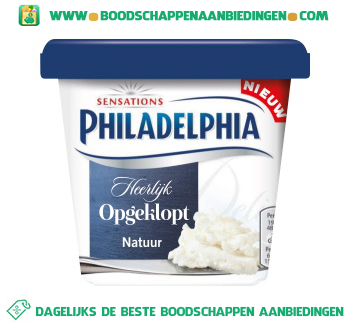 Philadelphia Sens naturel aanbieding