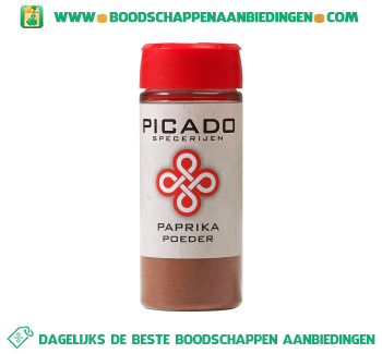 Picado Paprika poeder tafelstrooier aanbieding