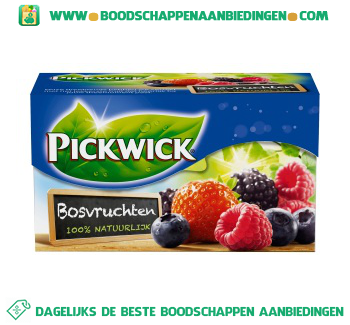 Pickwick Bosvruchten 1-kops aanbieding
