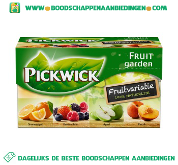 Pickwick Fruitvariatie groen 1-kops aanbieding