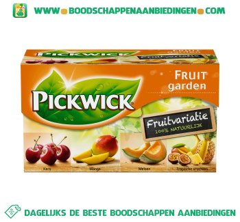 Pickwick Fruitvariatie oranje 1-kops aanbieding