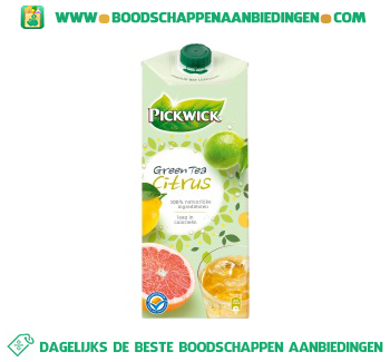 Pickwick Ice tea citrus aanbieding