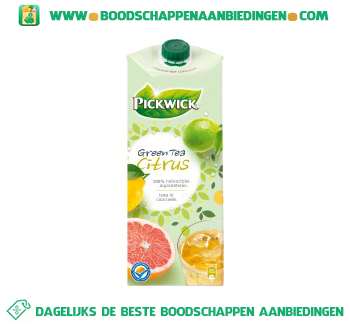 Ice tea citrus aanbieding