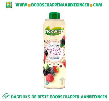 Ice tea siroop forest fruit aanbieding