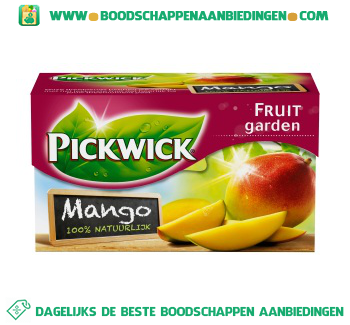 Pickwick Mangothee 1-kops aanbieding