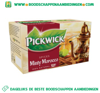 Pickwick Minty Morocco 1-kops aanbieding