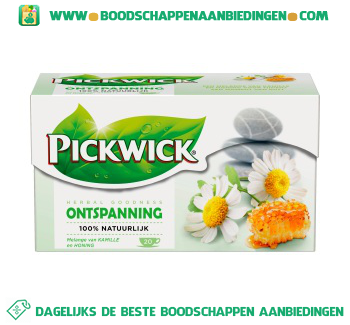 Pickwick Ontspanning 1-kops aanbieding