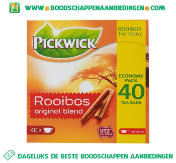 Rooibos thee 1-kops aanbieding