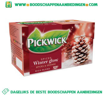 Pickwick Wintergloed 1-kops aanbieding
