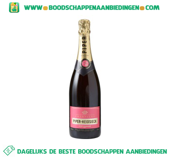 Champagne rosé aanbieding