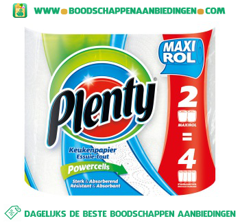 Plenty Keukenpapier maxi aanbieding