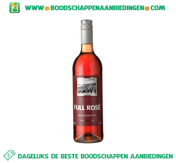 Full rosé aanbieding