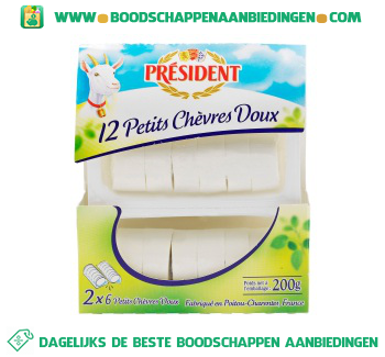 Président Petits chèvres doux geitenkaas aanbieding