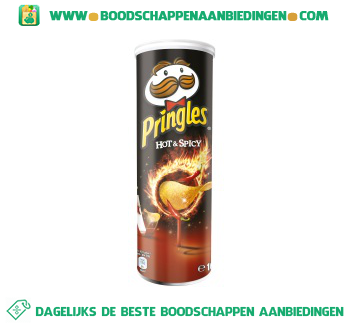 Pringles Hot & spicy aanbieding