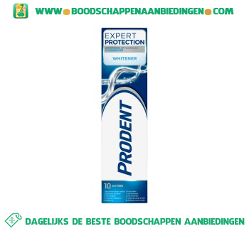 Prodent Tandpasta Expert Protection Whitener aanbieding