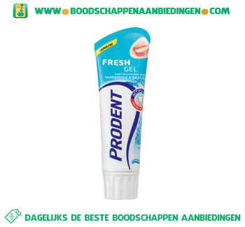 Prodent Tandpasta Freshgel aanbieding