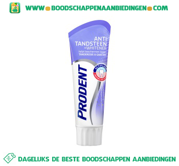 Prodent Tandpasta anti-tandsteen aanbieding